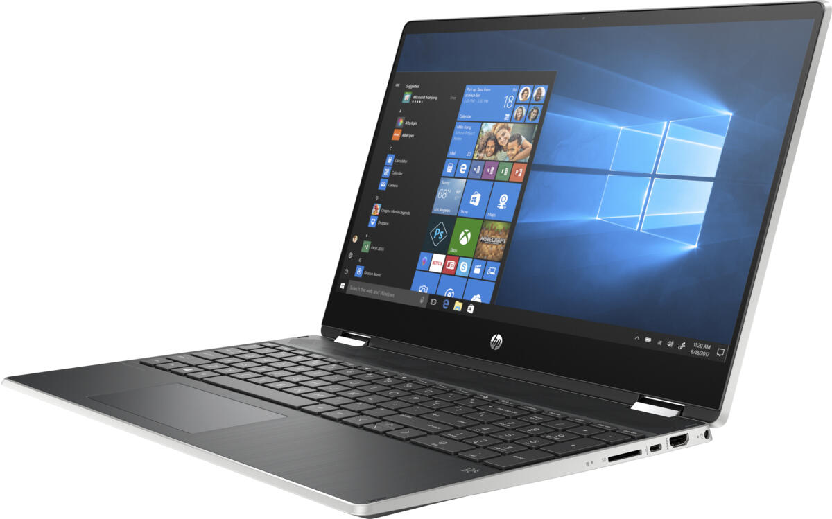 HP Pavilion 15-DQ0953 x360 2-IN-1 Core™ i5-8265U 512GB SSD 8GB 15.6" (1366x768) TOUCHSCREEN WIN11 NATURAL SILVER SUPPLIER WARRANTY RE-IMAGED - Image 2