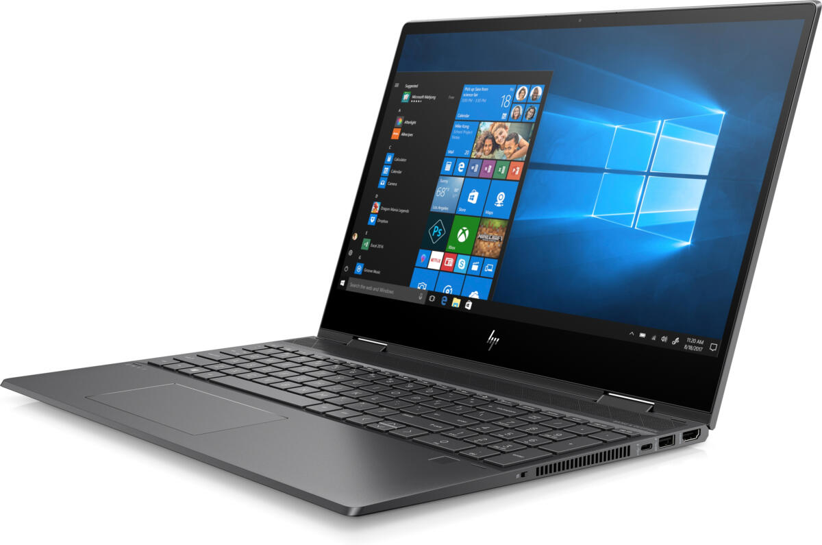 HP ENVY x360 15-DS1063 Ryzen™ 5 4500U 512GB SSD 8GB 15.6" (1920x1080) TOUCHSCREEN IPS WIN11 NIGHTFALL BLACK Backlit Keyboard - Image 2