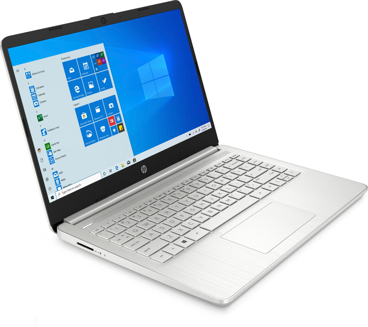 HP 14-DQ2013 Core™ i3-1115G4 256GB SSD 8GB 14" (1366x768) TOUCHSCREEN WIN11 NATURAL SILVER SUPPLIER WARRANTY RE-IMAGED - Image 5