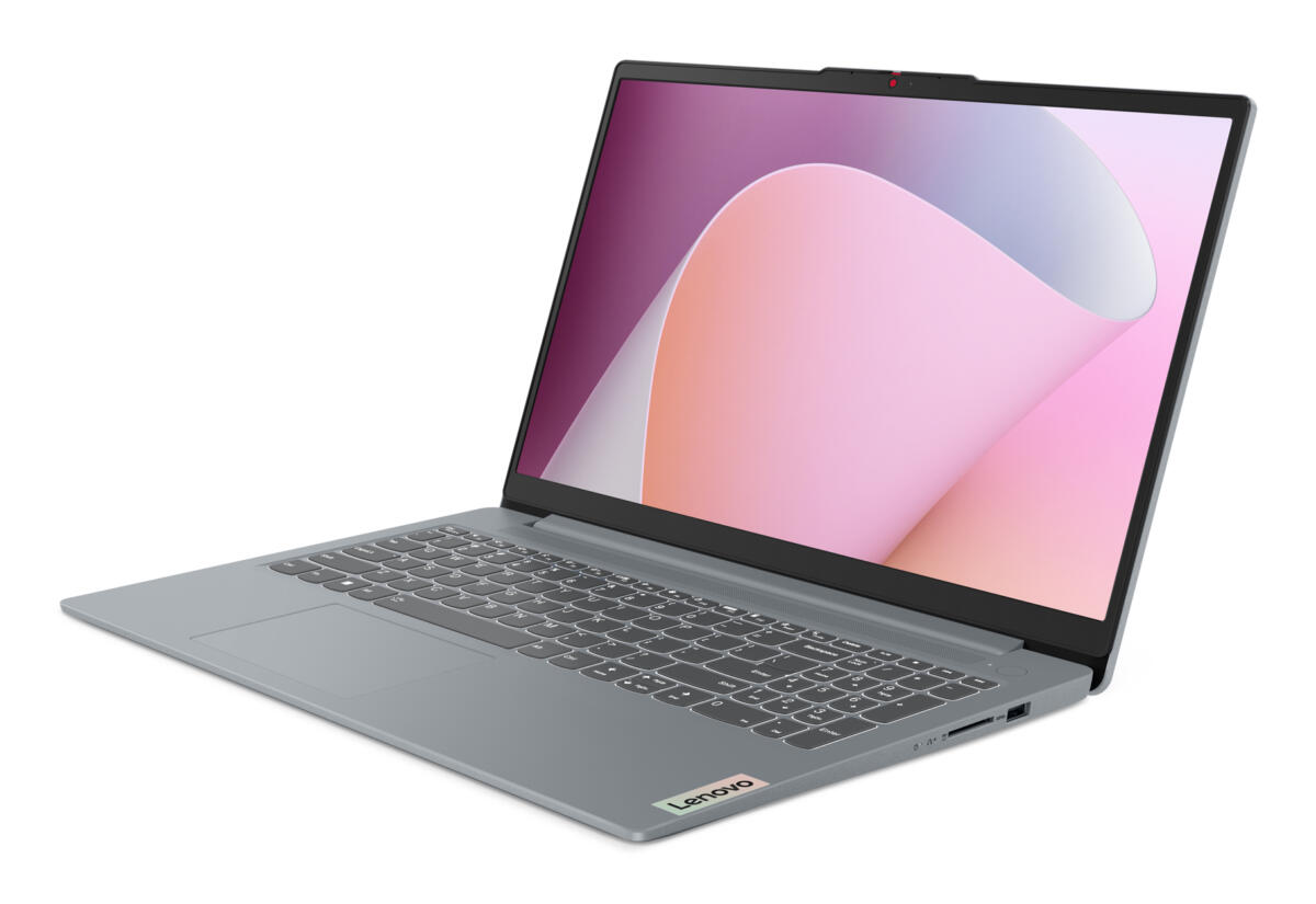 Lenovo SLIM 3 15AMN8 AMD Ryzen™ 5 7520U 512GB SSD 8GB 15.6" (1920x1080) TOUCHSCREEN WIN11 ARCTIC GRAY Backlit Keyboard FP Reader - Image 3