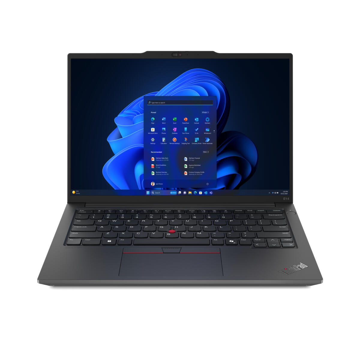 Lenovo ThinkPad E14 Gen 6 Ryzen™ 5 7535U 256GB SSD 16GB 14" WUXGA (1920x1200) IPS WIN11 Pro BLACK Backlit Keyboard FP Reader