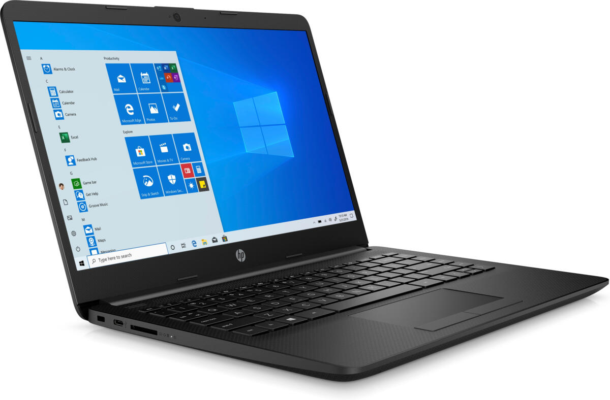 HP 14-DK1003 AMD Athlon™ Silver 3050U 2.3GHz 128GB SSD 4GB 14" (1366x768) BT WIN10 Webcam JET BLACK - Image 6