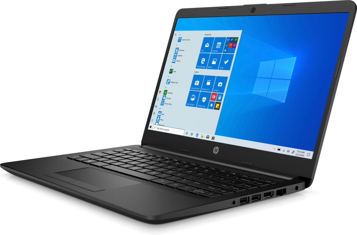HP 14-DK1003 AMD Athlon™ Silver 3050U 2.3GHz 128GB SSD 4GB 14" (1366x768) BT WIN10 Webcam JET BLACK - Image 4