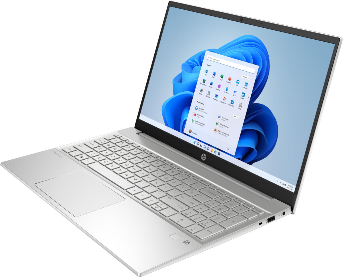 HP Pavilion 15-EG2053 Core™ i5-1235U 512GB SSD 12GB 15.6" (1920x1080) TOUCHSCREEN IPS WIN11 NATURAL SILVER SUPPLIER WARRANTY RE-IMAGED - Image 2