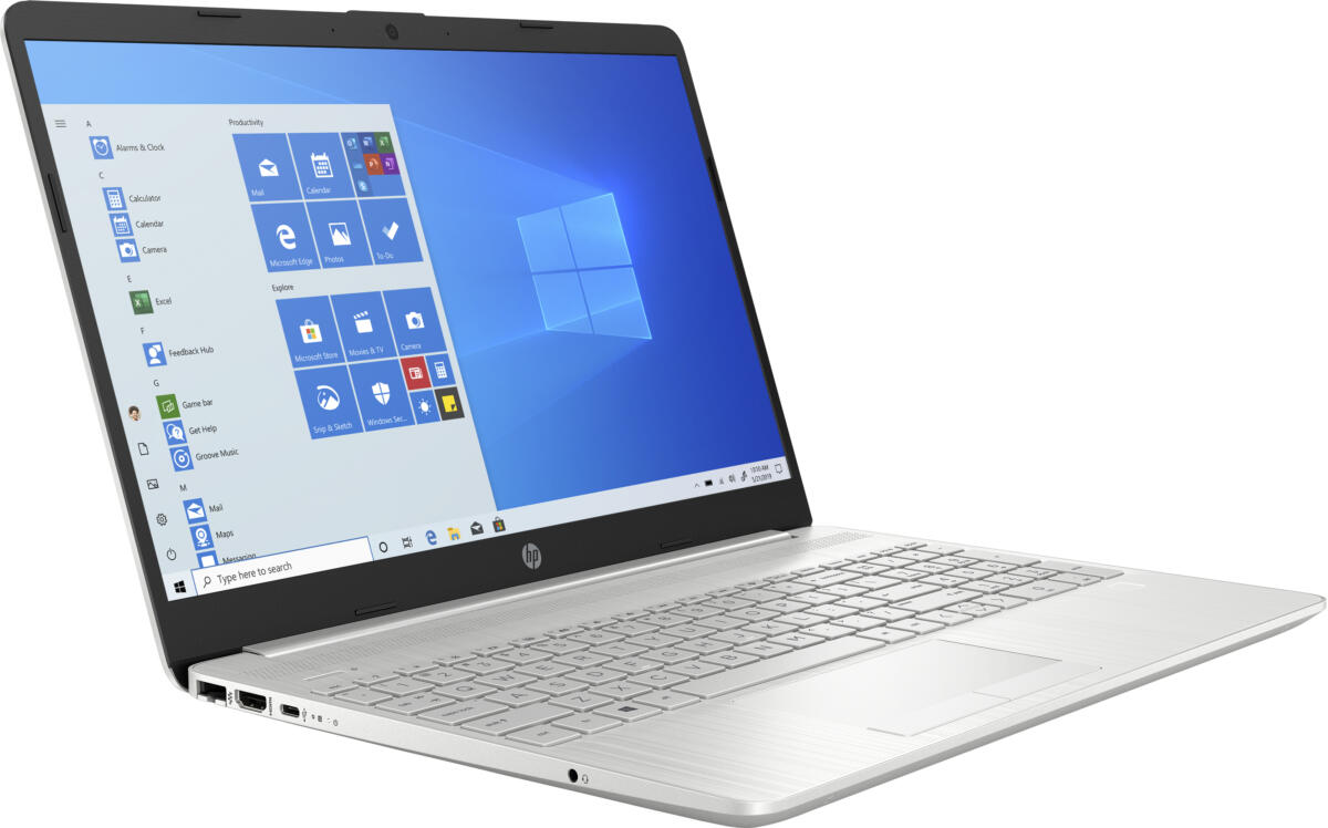 HP 15-DW3033 Core™ i3-1115G4 256GB SSD 8GB 15.6" (1920x1080) WIN10 S NATURAL SILVER FP Reader Renew - Image 3
