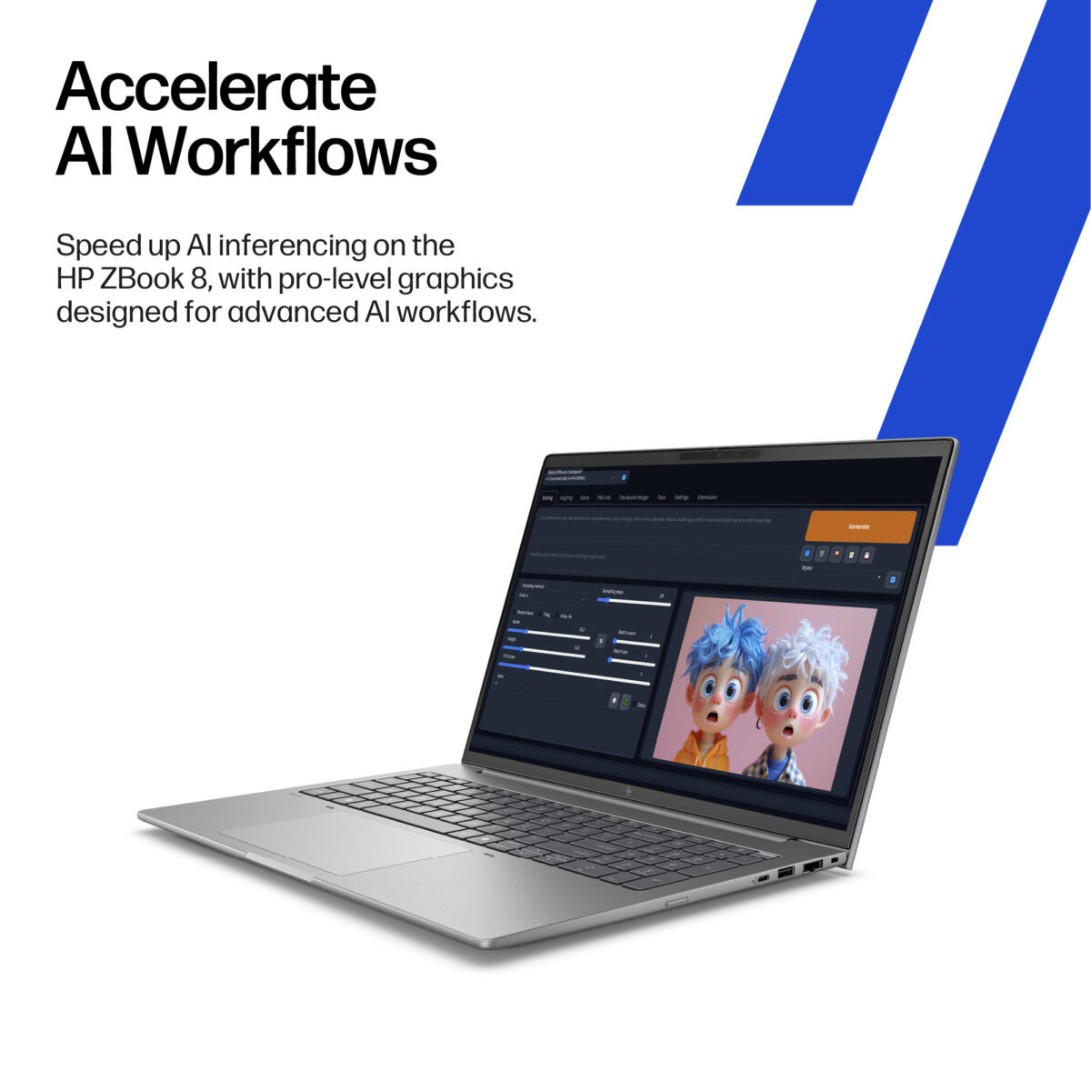 HP ZBook 8 G1 MOBILE WORKSTATION Core™ Ultra 7 255H 1TB SSD 32GB 14" (1920x1200) WIN11 Pro NVIDIA® RTX 500 4096MB Backlit Keyboard FP Reader - Image 7