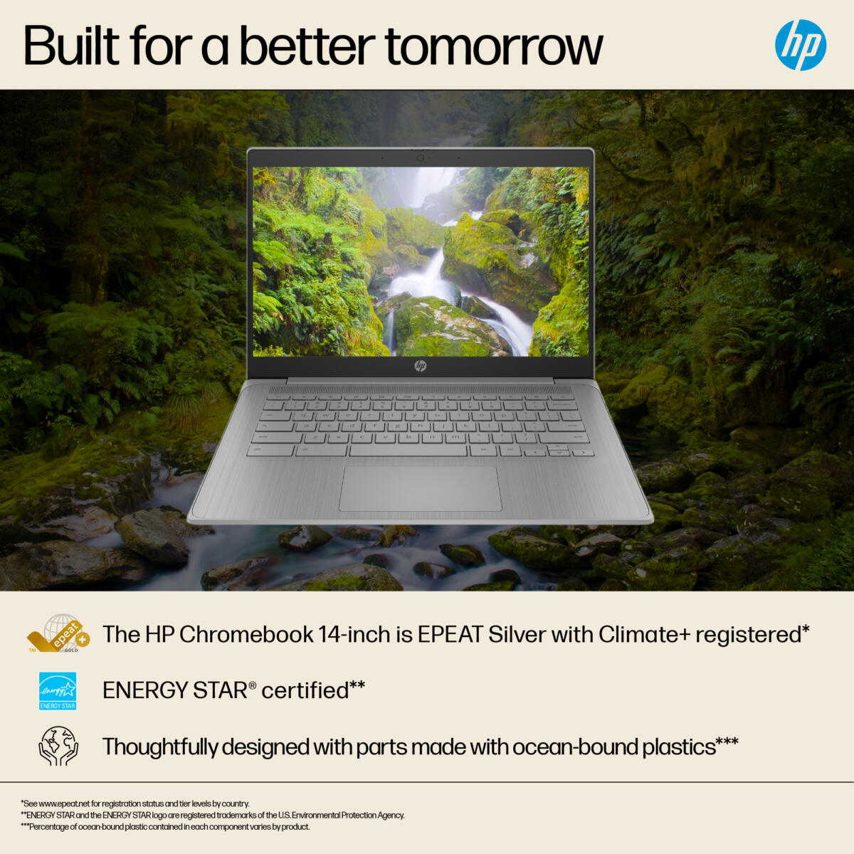HP Chromebook 14A-NE1013 Celeron® N4500 64GB eMMC 4GB 14" (1366x768) CHROME MODERN GRAY - Image 4