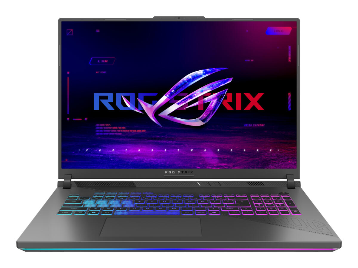 Asus ROG STRIX G814PH-ES94 GAMING AMD Ryzen™ 9 8940HX 1TB SSD 16GB 18" (1920x1080) 144Hz WIN11 NVIDIA® RTX 5050 8192MB ECLIPSE GRAY Backlit Keyboard