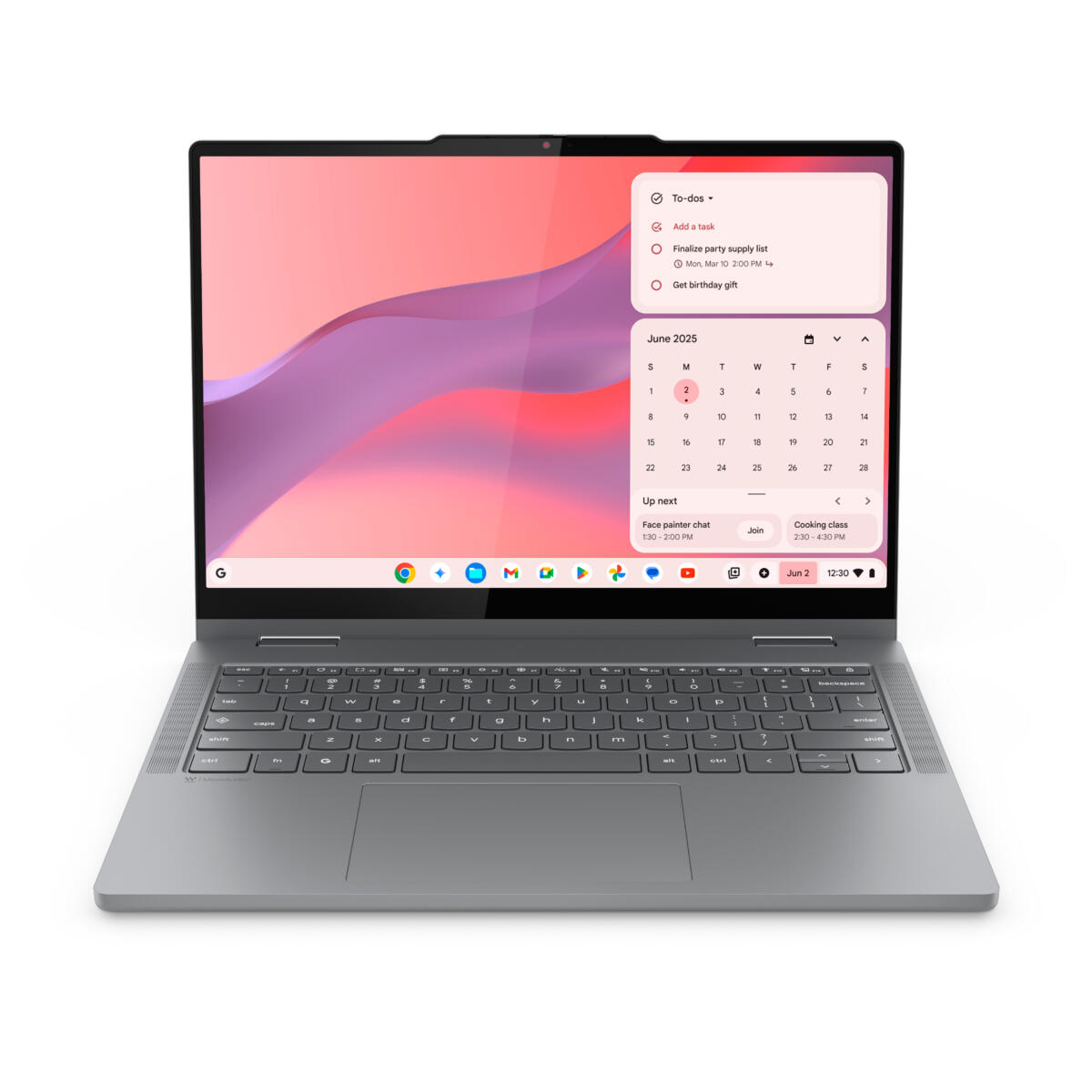 Lenovo Chromebook Plus 12ITN10 2-IN-1 Core™ 3 N355 128GB SSD 8GB 14" (1920x1200) TOUCHSCREEN Chrome OS GRAY