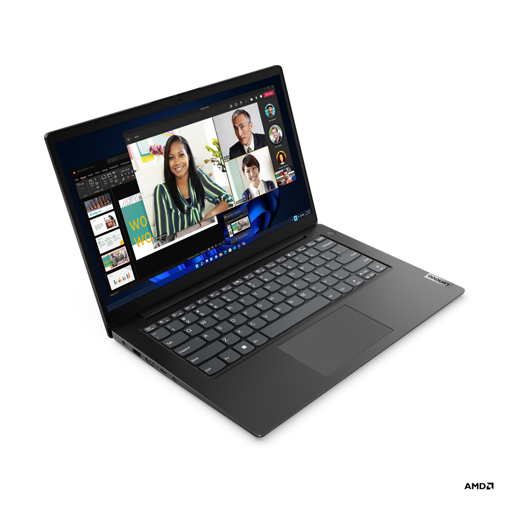 Lenovo V14 G4 AMN AMD Ryzen™ 5 7520U 256GB SSD 8GB 14" (1920x1080) WIN11 Pro BUSINESS BLACK - Image 2