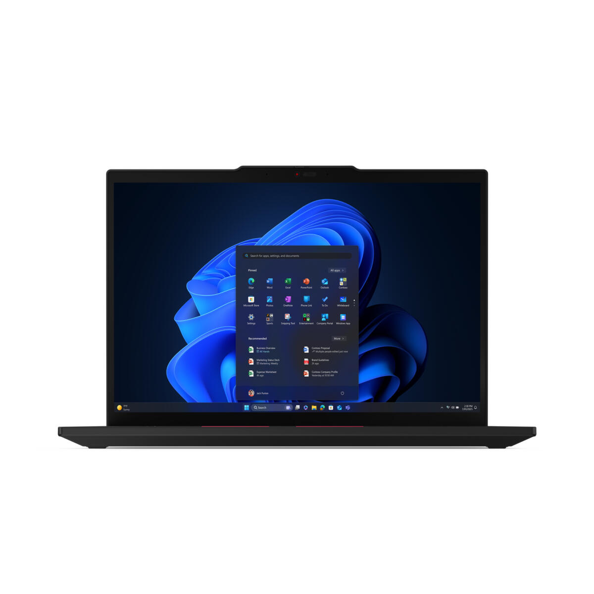 Lenovo ThinkPad T14 Gen 6 Copilot+ Core™ Ultra 7 258V 512GB SSD 32GB 14" WUXGA (1920x1200) IPS WIN11 Pro IR Webcam BLACK Backlit Keyboard FP Reader - Image 2