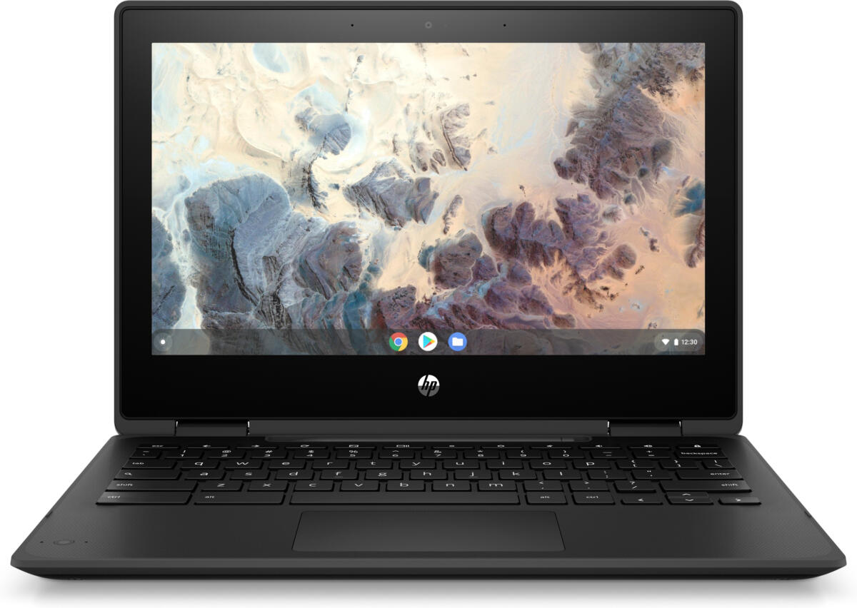 HP Chromebook x360 11 G4 EE 2-IN-1 Celeron N4500 Celeron® 32GB eMMC 4GB (1366x768) TOUCHSCREEN ChromeOS BLACK