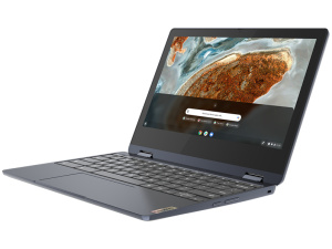 Lenovo IdeaPad Flex 3 Chromebook 2-IN-1 MediaTek MT8183 64GB eMMC 4GB 11.6" (1366x768) TOUCHSCREEN Chrome OS ABYSS BLUE