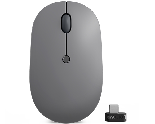 Lenovo Go USB-C Wireless Mouse STORM GRAY