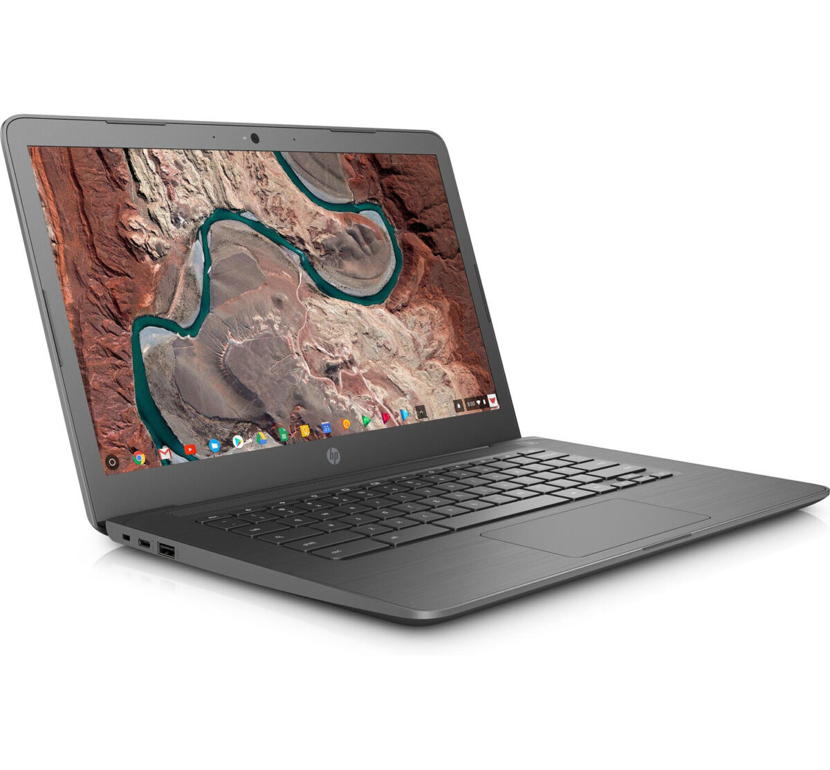 HP Chromebook 14-CA064 Celeron N3350 64GB eMMC 4GB 14" (1920x1080) Chrome OS CHALKBOARD GRAY Renew Retail Box - Image 5