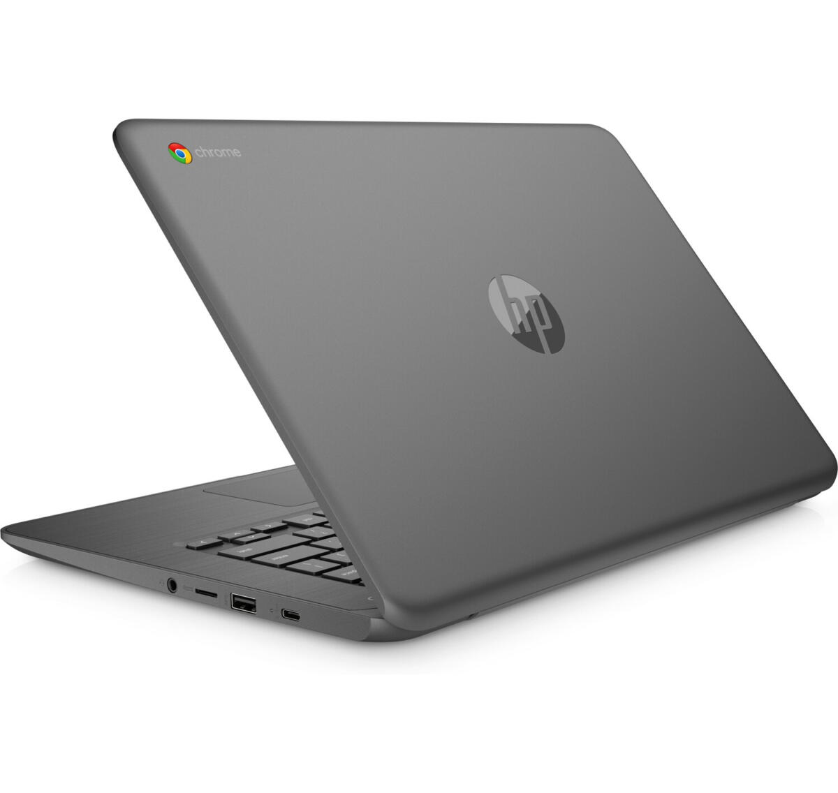HP Chromebook 14-CA064 Celeron N3350 64GB eMMC 4GB 14" (1920x1080) Chrome OS CHALKBOARD GRAY Renew Retail Box - Image 4