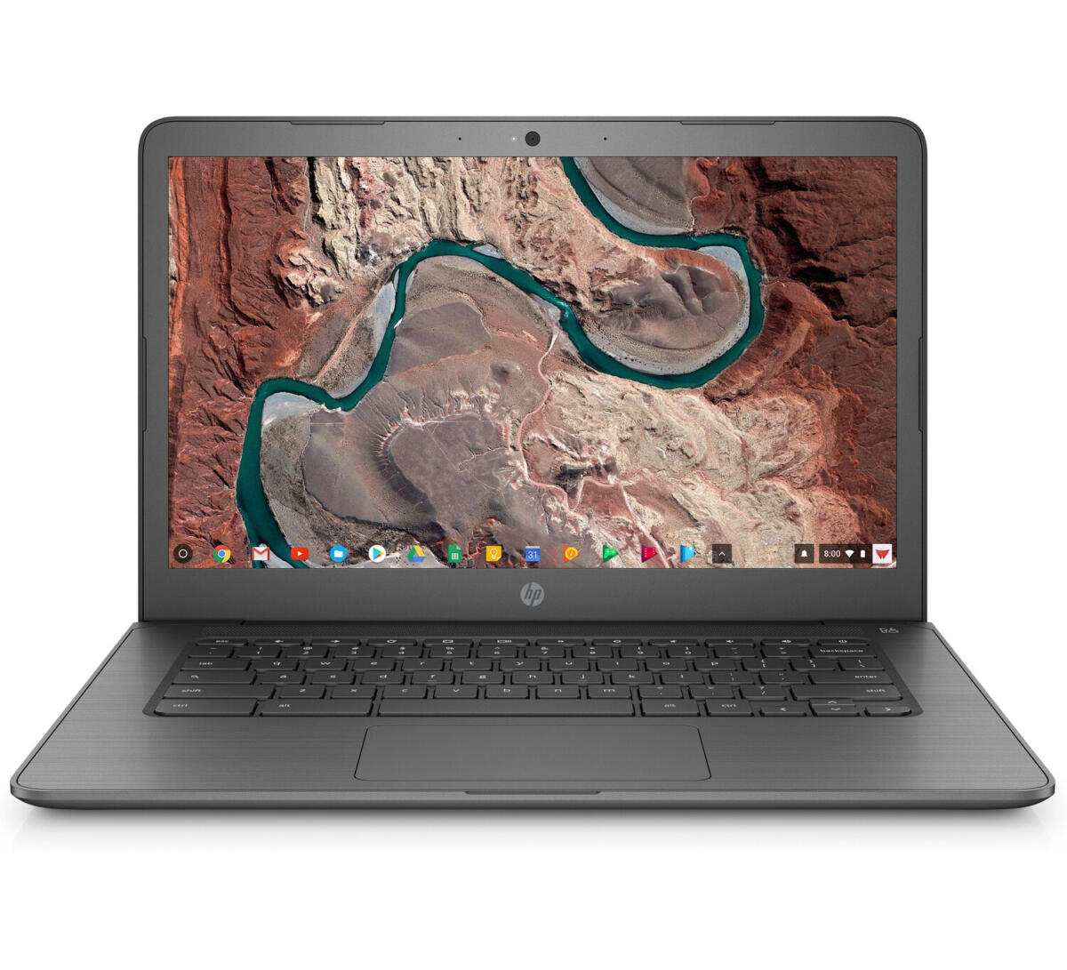 HP Chromebook 14-CA064 Celeron N3350 64GB eMMC 4GB 14" (1920x1080) Chrome OS CHALKBOARD GRAY Renew Retail Box