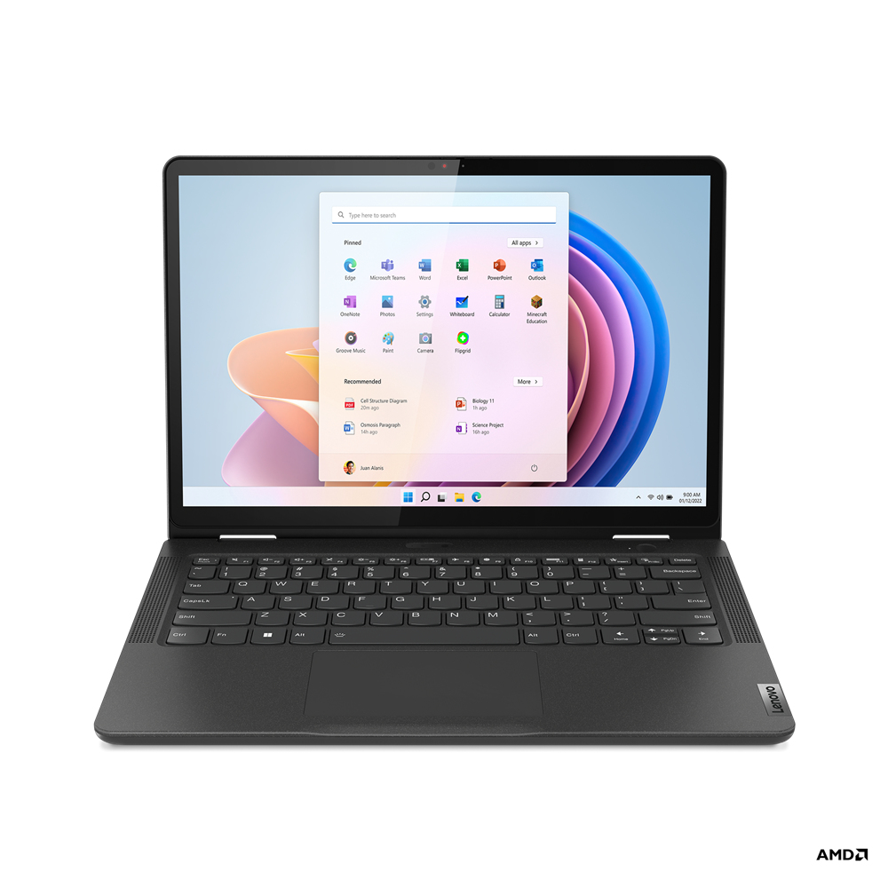 Lenovo 13w Yoga Gen 2 2-IN-1 AMD Ryzen™ 5 7530U 256GB SSD 8GB 13.3" (1920x1200) TOUCHSCREEN WIN11 Pro THUNDER BLACK Backlit Keyboard FP Reader Lenovo® Integrated Pen - Image 3