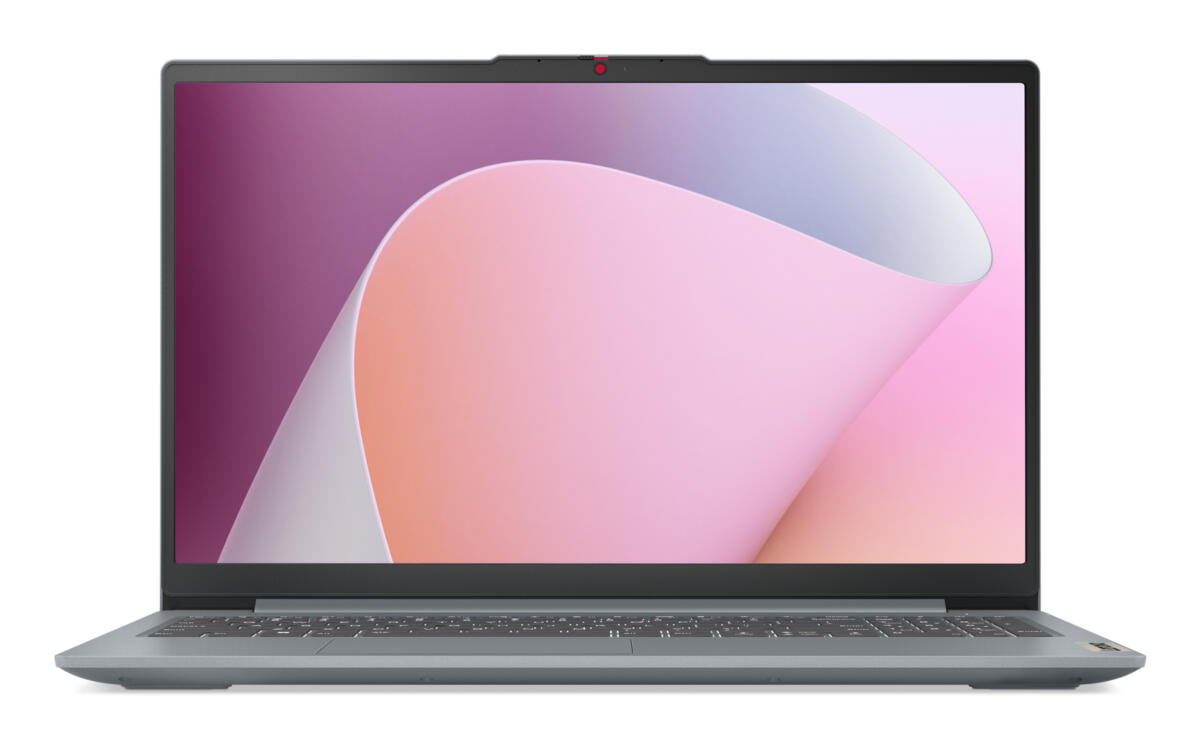 Lenovo SLIM 3 15AMN8 AMD Ryzen™ 5 7520U 512GB SSD 8GB 15.6" (1920x1080) TOUCHSCREEN WIN11 ARCTIC GRAY Backlit Keyboard FP Reader - Image 2
