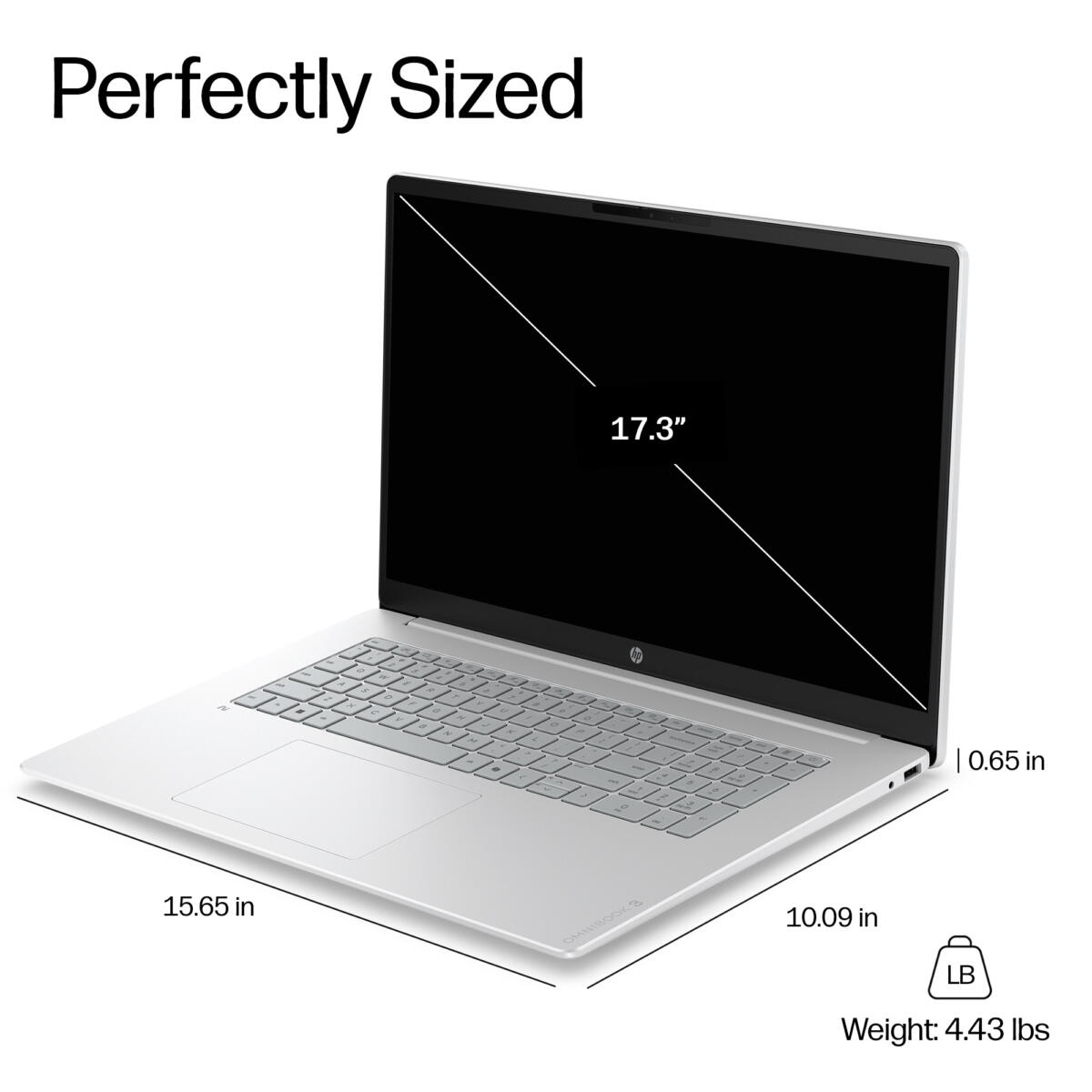 HP OmniBook 3 17-DF0575 Core™ Ultra 7 355U 1TB SSD 16GB 17.3" (1920x1080) TOUCHSCREEN WIN11 Backlit Keyboard - Image 5