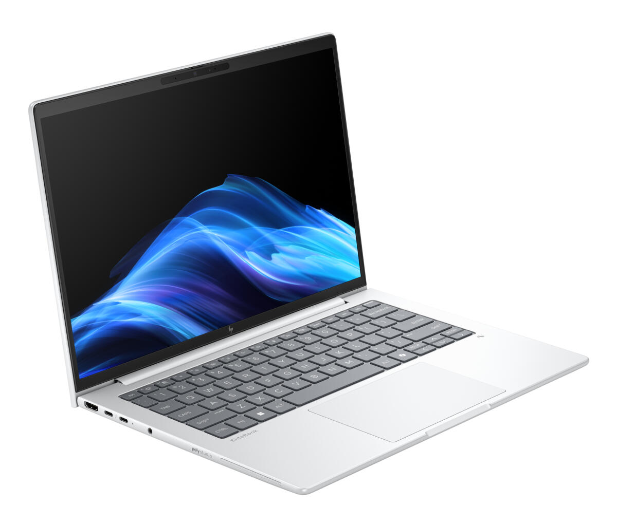 HP EliteBook 8 G1A AMD Ryzen™ AI 7 PRO 350 1TB SSD 64GB 14" WUXGA (1920x1200) TOUCHSCREEN WIN11 Pro NATURAL SILVER Backlit Keyboard 0.61" thin, 3.06 lbs. US Sales Only - Image 2
