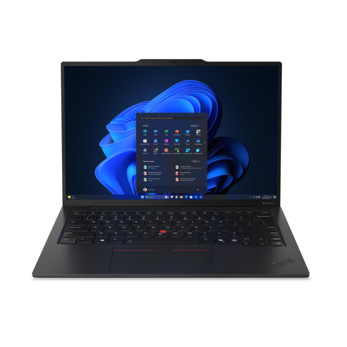 Lenovo ThinkPad X1 Carbon Gen 13 Aura Edition Copilot+ Core™ Ultra 7 258V 512GB SSD 32GB 14" WQXGA+ (2880x1800) OLED 120Hz WIN11 Pro IR Webcam BLACK PAINT Backlit Keyboard FP Reader