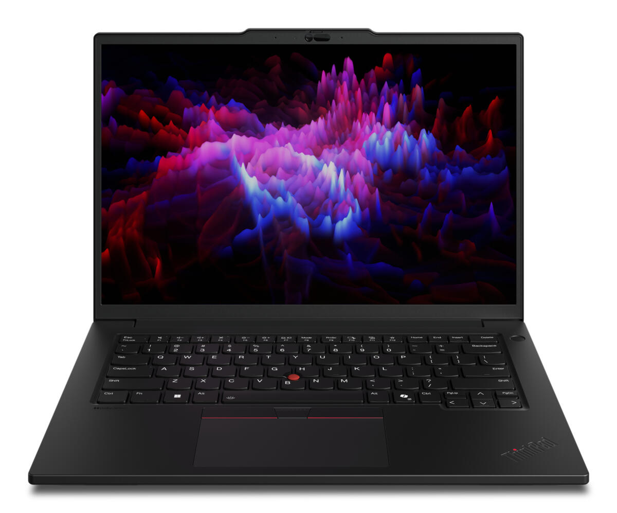Lenovo ThinkPad P14s Gen 6 MOBILE WORKSTATION Core™ Ultra 7 255H 512GB SSD 32GB 14.5" WUXGA (1920x1200) IPS WIN11 Pro IR Webcam BLACK Backlit Keyboard FP Reader