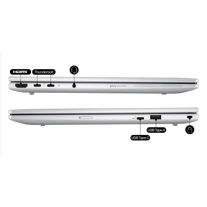 HP EliteBook 8 G1 Core™ Ultra 7 255U 512GB SSD 32GB 14" (1920x1200) WIN11 Pro Backlit Keyboard FP Reader - Image 4
