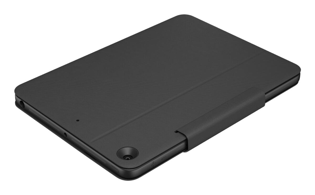 Logitech Rugged Folio - iPad (7th, 8th & 9th Generation) Protective Keyboard Case with Smart Connector and Durable Spill-Proof Keyboard Black - Image 5