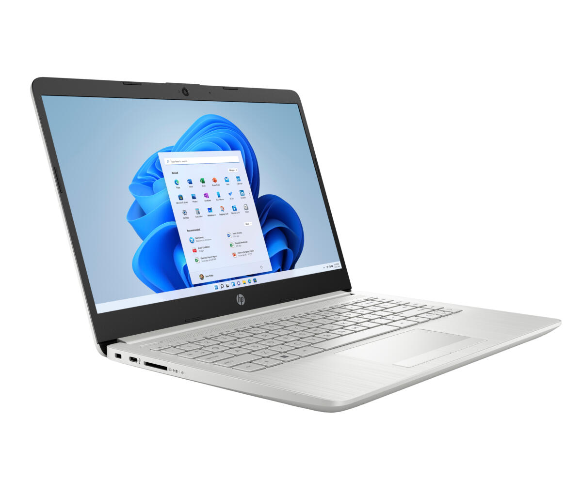 HP 14-CF2733 Celeron® N4120 64GB eMMC 4GB 14" (1366x768) WIN11 NATURAL SILVER - Image 2
