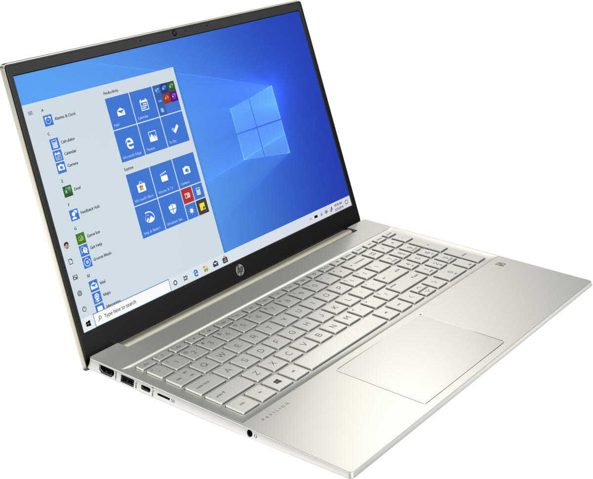 HP Pavilion 15-EG0070 Core™ i7-1165G7 512GB SSD 8GB 15.6" (1920x1080) TOUCHSCREEN IPS WIN10 LUNAR GOLD Backlit Keyboard - Image 3