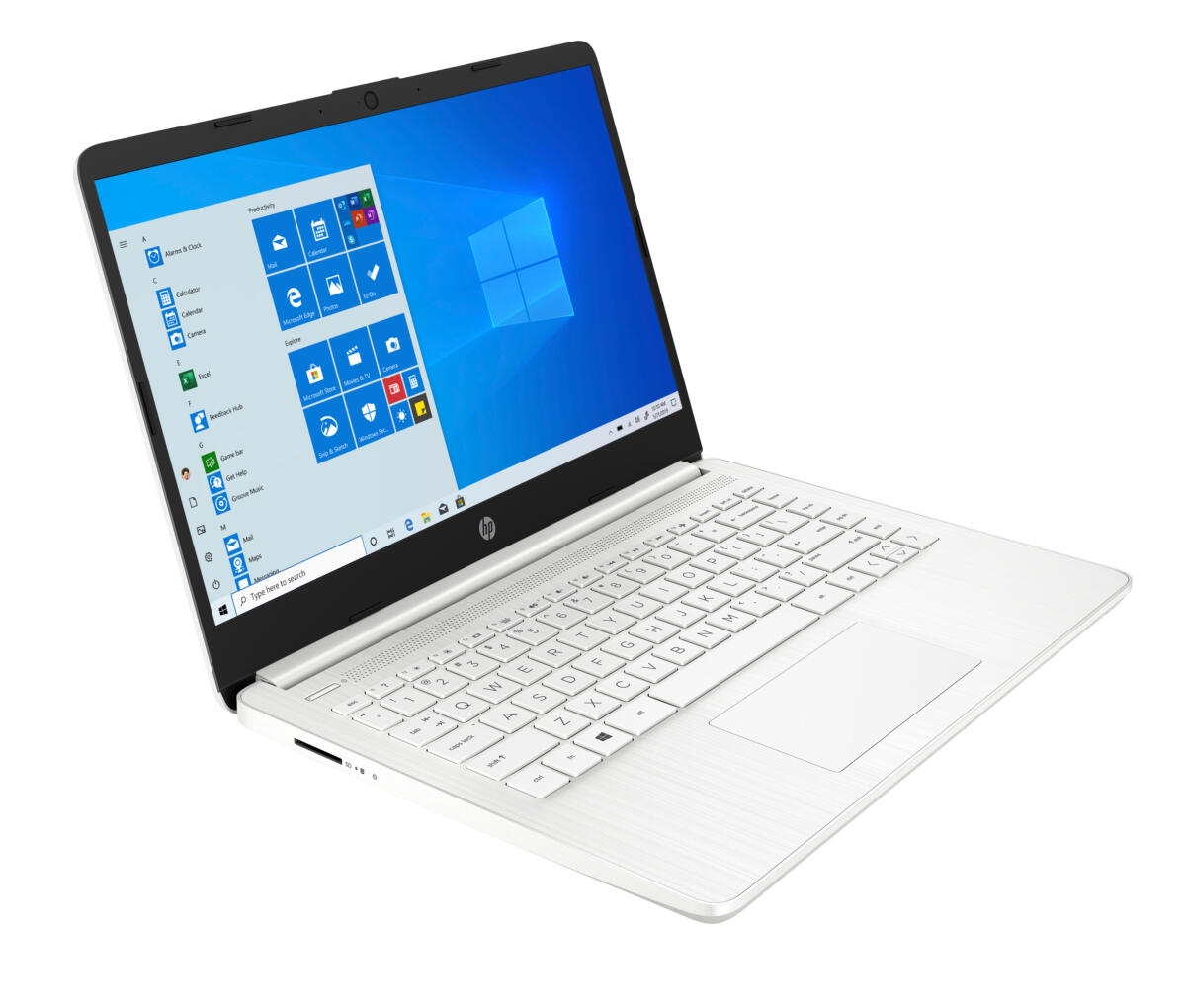 HP 14-DQ0032 Celeron® Dual-Core N4020 64GB eMMC 4GB 14" (1366x768) WIN11 SNOWFLAKE WHITE - Image 2