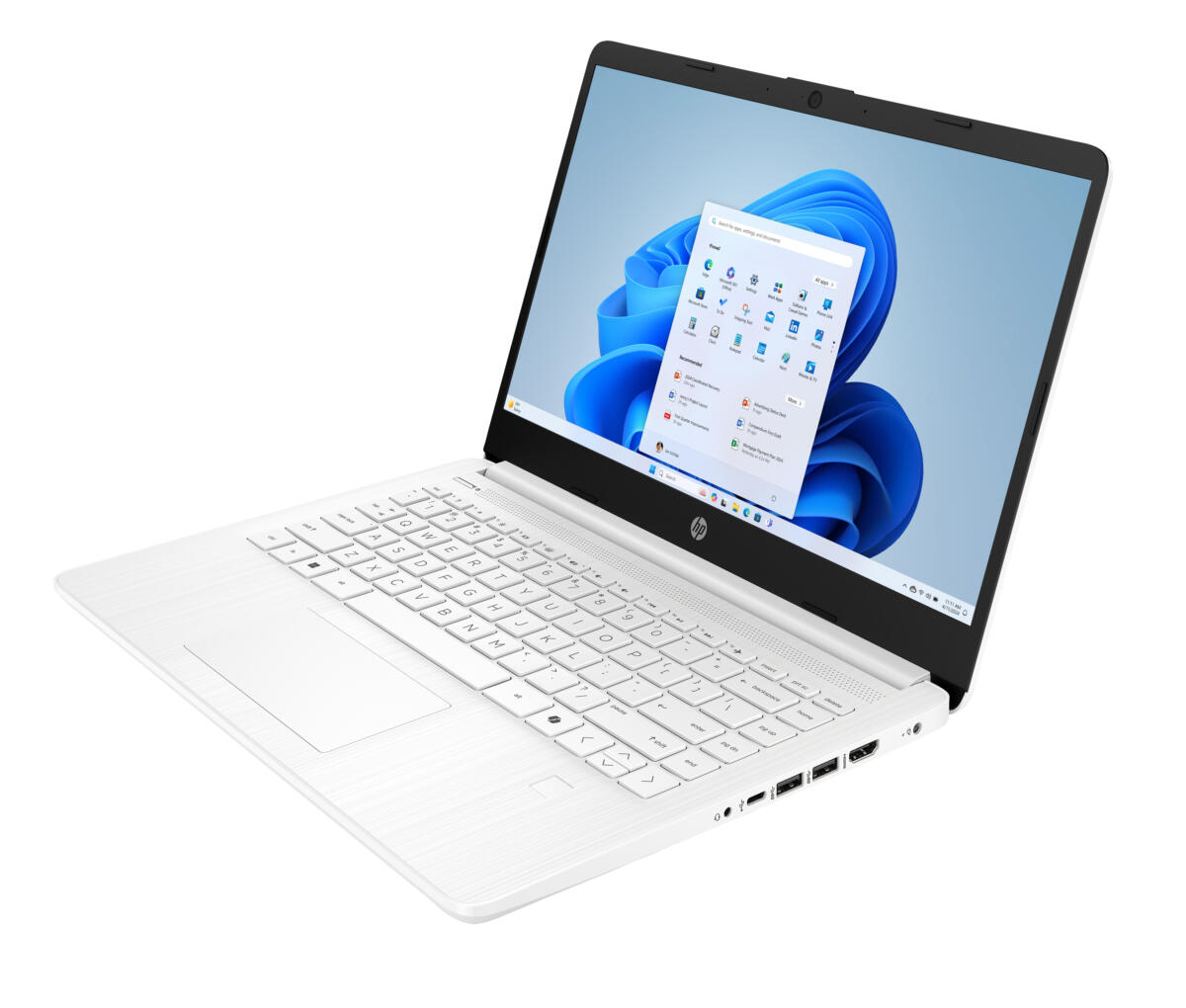 HP 14-DQ3000 Celeron® N4500 64GB eMMC 4GB 14" (1366x768) WIN11 S SNOWFLAKE WHITE - Image 4