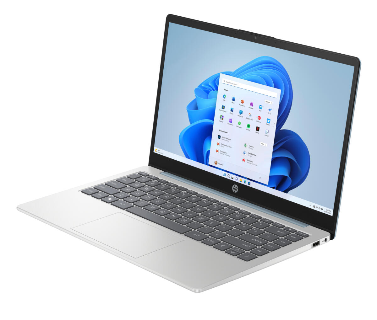 HP 14-EP0792 Core™ i3-N305 256GB SSD 8GB 14" (1366x768) WIN11 S MOONLIGHT BLUE GRADE B - Image 7