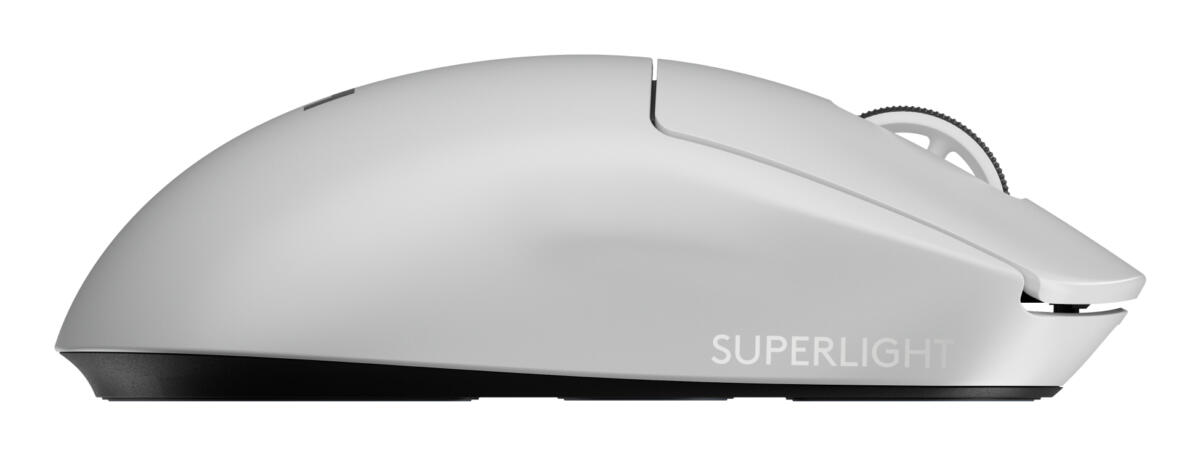 Logitech G PRO X SUPERLIGHT 2 LIGHTSPEED Lightweight Wireless Optical HERO 2 Sensor 44 000 DPI Gaming Mouse with 8K Polling Wireless Off-White - Image 4