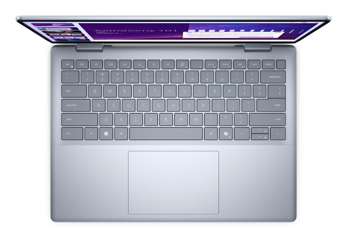 Dell 14 Plus 2-IN-1 Core™ Ultra 7 256V 1TB SSD 16GB 14" (1920x1200) TOUCHSCREEN WIN11 ICE BLUE Backlit Keyboard - Image 4