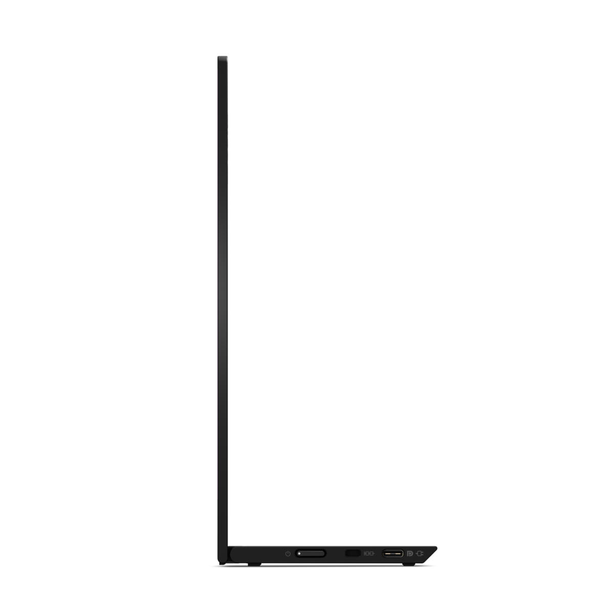 Lenovo ThinkVision M14t Gen 2 Monitor 14" (2240x1400) TOUCHSCREEN IPS 300 cd/m² 1500:1 2xUSB-C (w / DP 1.2) 16:10 Adjustable Stand RAVEN BLACK - Image 4