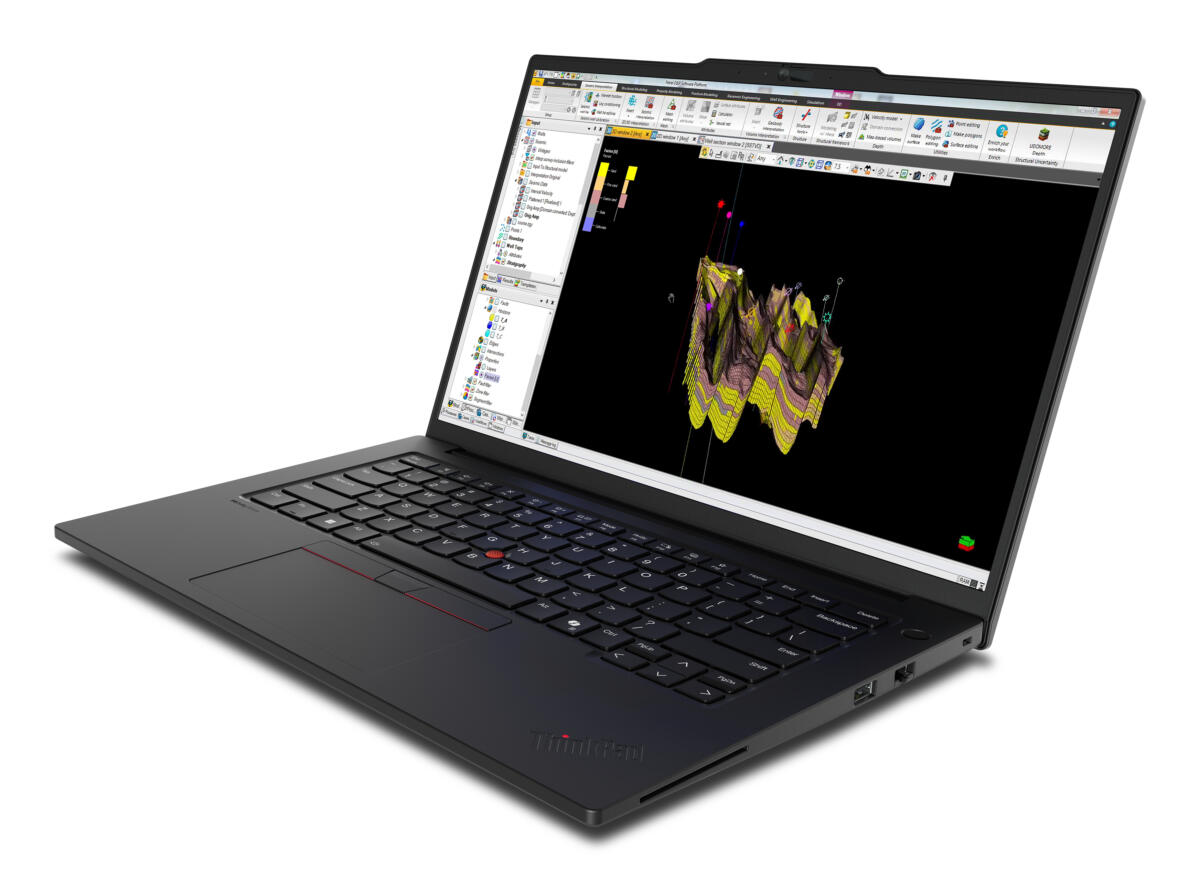Lenovo ThinkPad P14s Gen 6 MOBILE WORKSTATION Core™ Ultra 7 255H 512GB SSD 32GB 14.5" WUXGA (1920x1200) IPS WIN11 Pro IR Webcam BLACK Backlit Keyboard FP Reader - Image 4