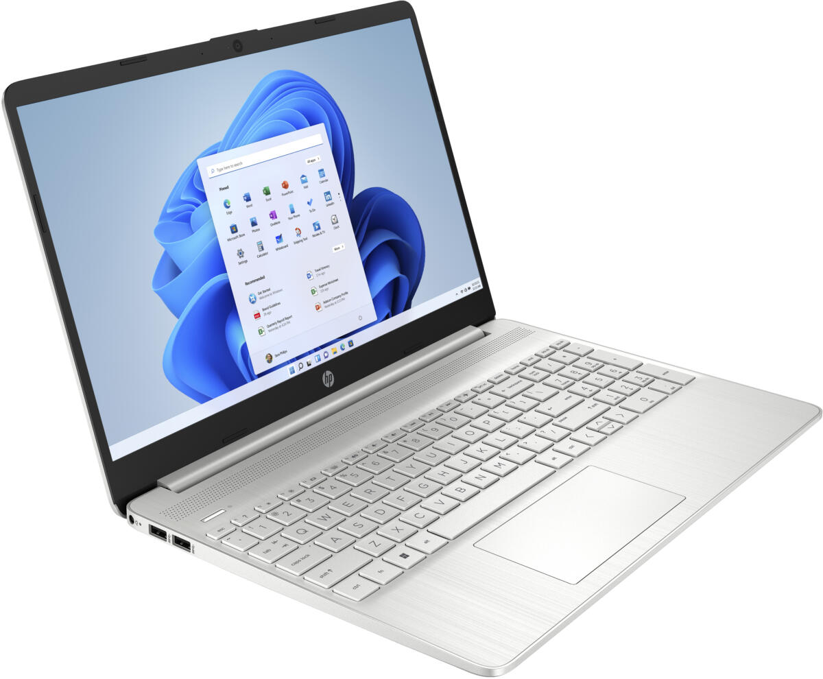 HP 15-DY5113 Core™ i3-1215U 128GB SSD 8GB 15.6" (1366x768) TOUCHSCREEN WIN11 NATURAL SILVER SUPPLIER WARRANTY RE-IMAGED - Image 2