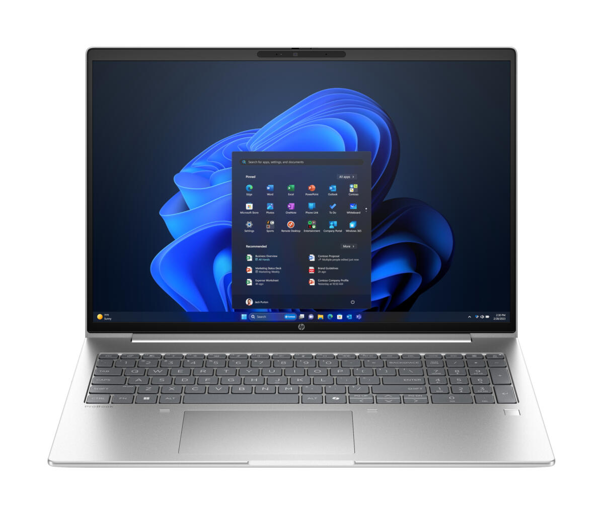 HP ProBook 4 G1ah AI Ryzen™ 5 220 AI 512GB SSD 16GB 14" (1920x1200) WIN11 Pro PIKE SILVER ENGLISH/FRENCH US Sales Only