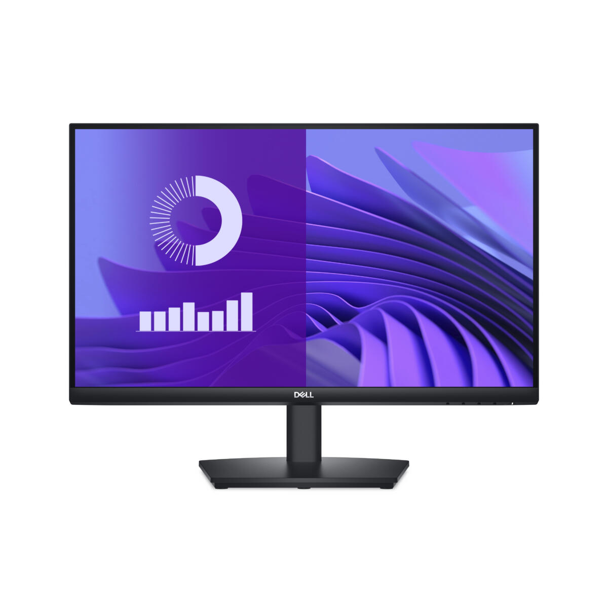 Dell E2425HS 23.8" (1920x1080) 75Hz 5ms 250 cd/m² 3000:1 DP VGA LCD Adjustable Stand Monitor BLACK - Image 2