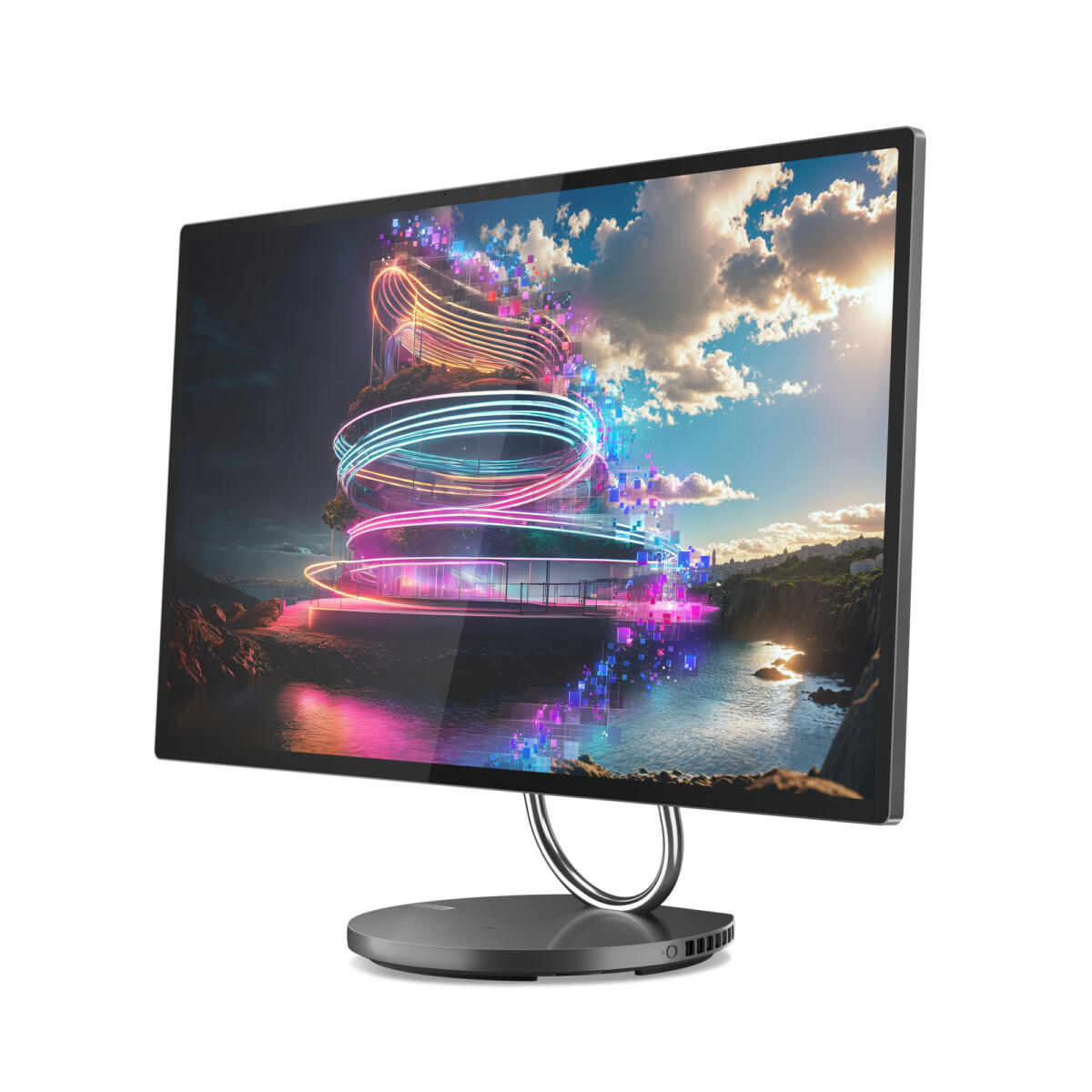 Lenovo YOGA 32ILL10 ALL-IN-ONE Core™ Ultra 7 258V 1TB SSD 32GB 31.5" (3840x2160) WIN11 Pro NVIDIA® RTX 4050 6144MB Wireless Keyboard & Mouse GRAY - Image 6