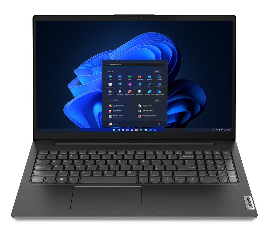 Lenovo V15 G4 ABP Ryzen™ 7 7730U 512GB SSD 16GB 15.6" (1920x1080) IPS FreeDos BUSINESS BLACK EU Plug/US Adapter Included