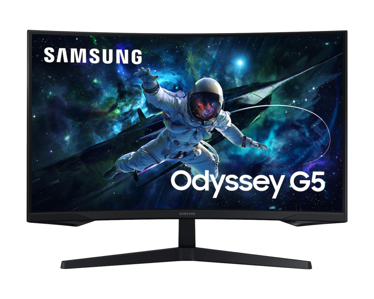 Samsung 32 "Odyssey G55A WQHD 165Hz HDR10 Curved Gaming Monitor - Image 4