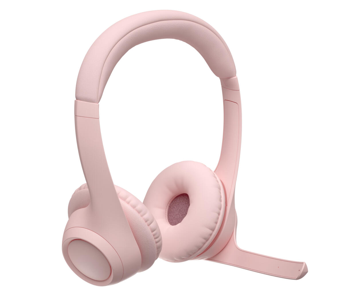 Logitech Zone 300 Wireless Bluetooth Headset with Noise-Canceling Microphone, Compatible with Windows, Mac, Chrome, Linux, iOS, iPadOS, Android – Rose - Image 3