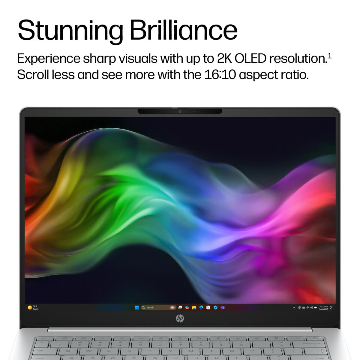 HP OmniBook 3 14-HZ0053 Copilot+ Snapdragon® X X1-26-100 512GB SSD 16GB 14" WUXGA (1920x1200) TOUCHSCREEN WIN11 IR Webcam IRON GRAY Backlit Keyboard - Image 5