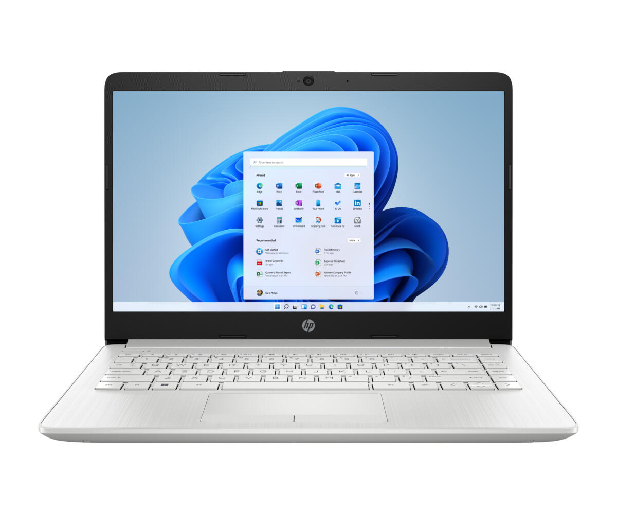 HP 14-CF2733 Celeron® N4120 64GB eMMC 4GB 14" (1366x768) WIN11 NATURAL SILVER