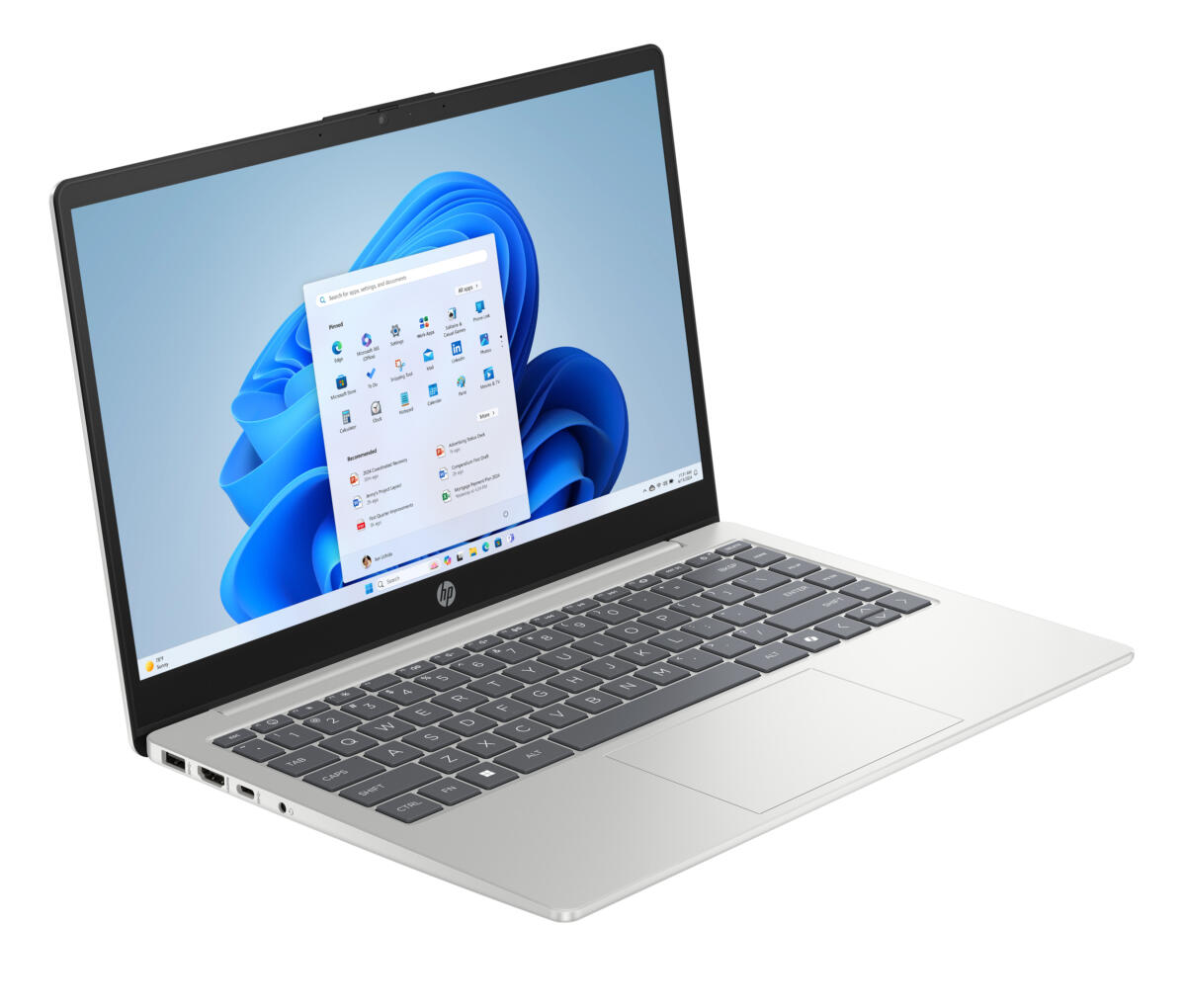 HP 14-HC0037 Core™ Ultra 5 225U 256GB SSD 8GB 14" (1920x1080) WIN11 NATURAL SILVER US Sales Only - Image 2