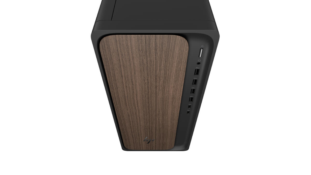 HP OmniDesk M03-0057 TOWER Core™ Ultra 7 265 1TB SSD 32GB WIN11 Keyboard Mouse DARK WOOD / BLACK - Image 7