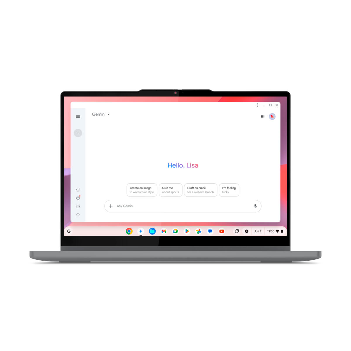 Lenovo Chromebook Plus 12ITN10 2-IN-1 Core™ 3 N355 128GB SSD 8GB 14" (1920x1200) TOUCHSCREEN Chrome OS GRAY - Image 5